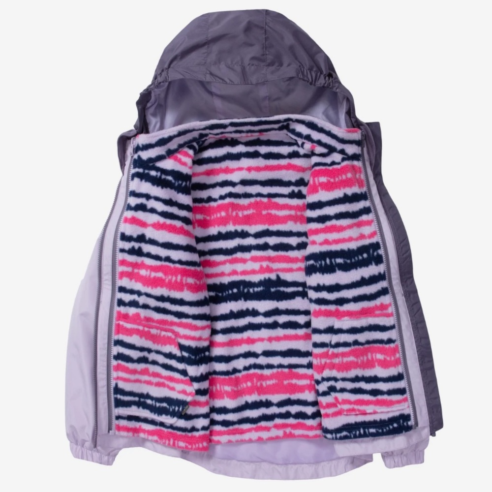 Eddie Bauer Girls Lone Peak 3 in 1 Jacket, XS (5/6) - Picture 2 of 9